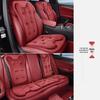 Плюшевая подушка на сиденье автомобиля со спинкой - Утолщенная для тепла осенью/зимой