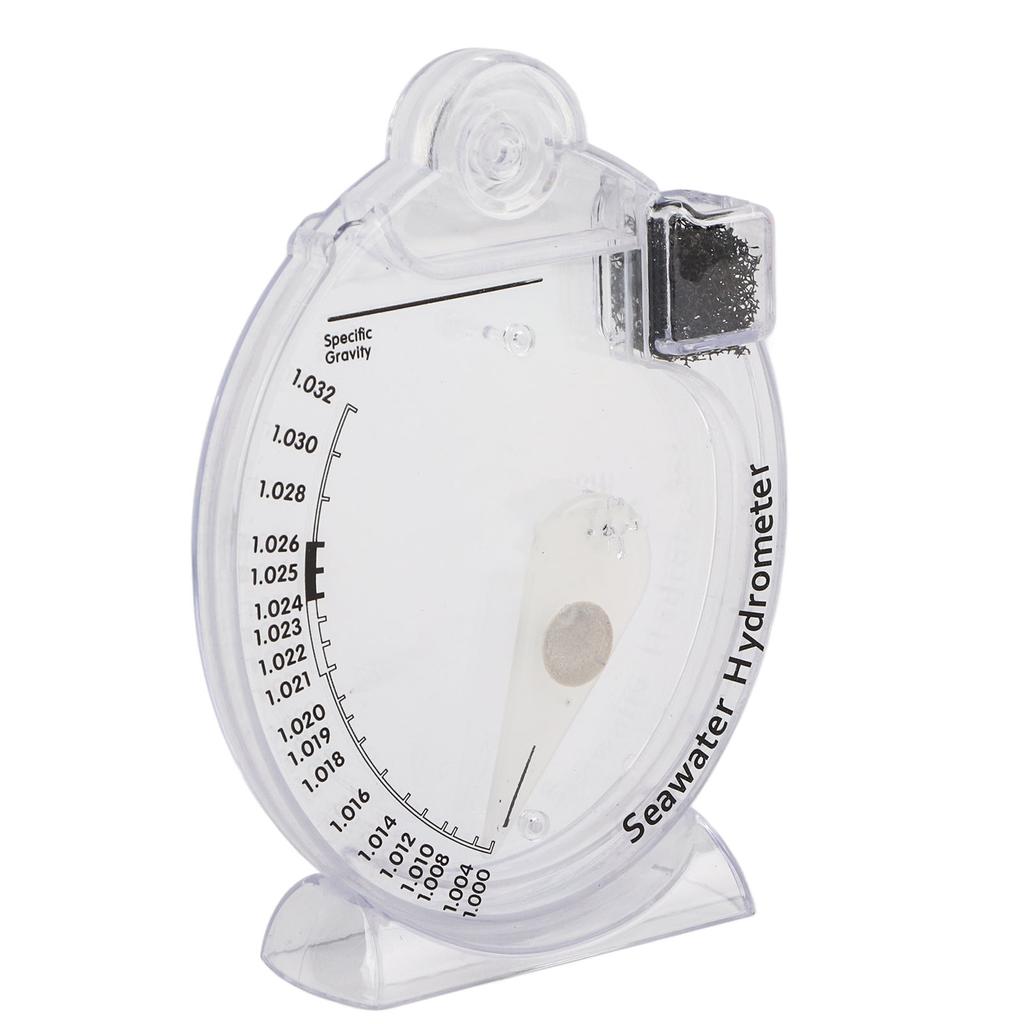 Sea Hydrometer Salinity Specific Gravity Test Saltwater Concentration Aquarium Testing Tool(HD T