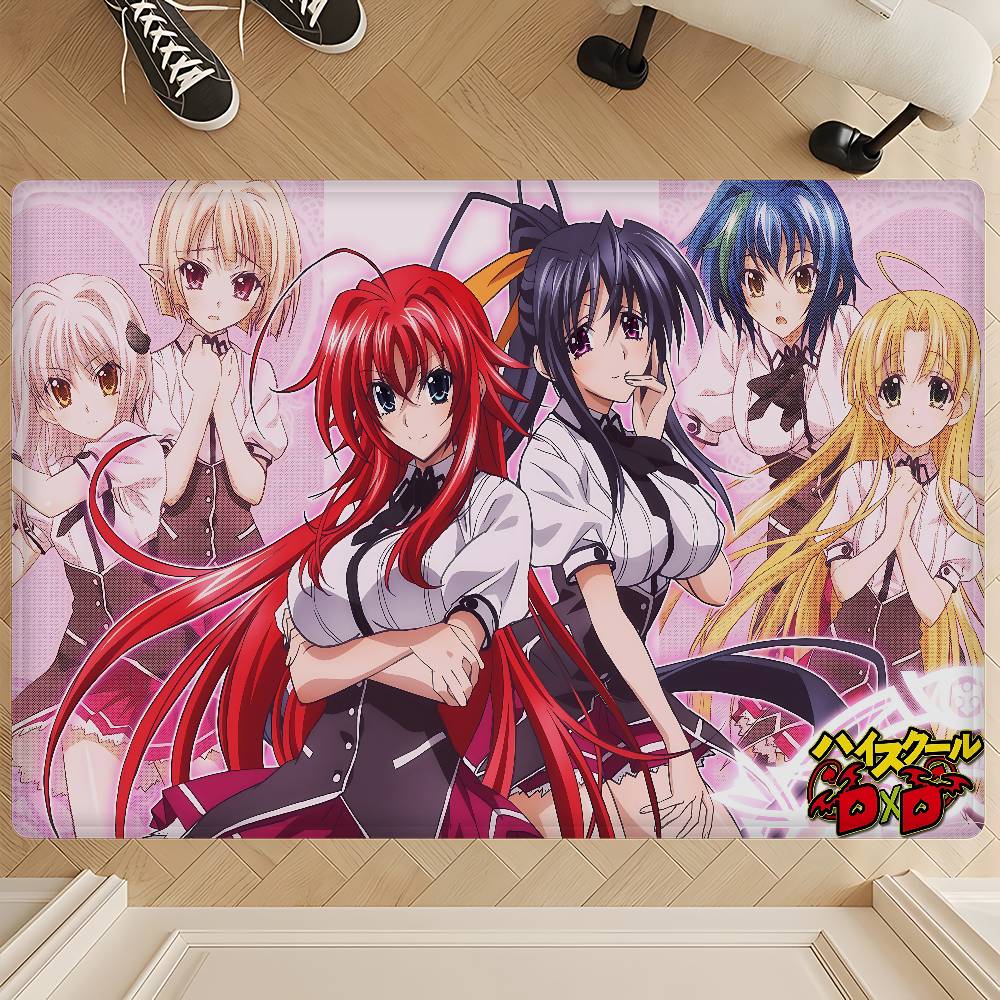 Коврик для пола аниме High School DxD в стиле INS, мягкий ковер для пола в спальне, коврик для дома, прачечной, противоскользящие бытовые ковры