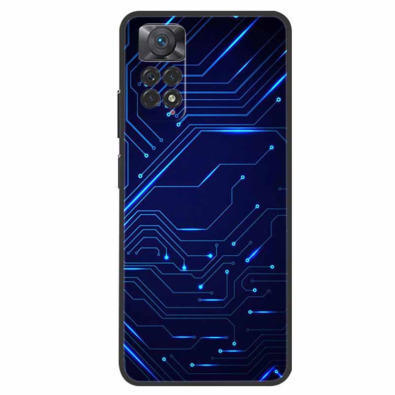 Для Xiaomi Redmi Note 12 Pro 4G Чехол Ударопрочный Мягкий силикон ТПУ Задняя крышка Для Redmi Note 12 Pro 4G Чехлы для телефонов Note12 Pro