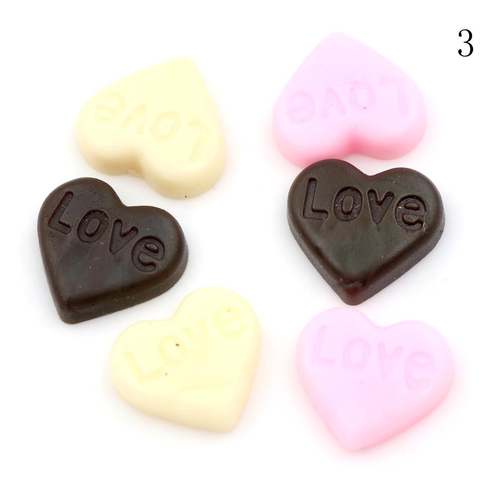 New Simulation Food Fake Cherries Chocolate Cookie Stick Resin Miniature Art Flatback Cabochon DIY Decorative Craft Scrapbooking