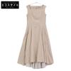 FOXEY NEW YORK 42639 22 Beige Fresca Dress Sleeveless One-Piece Dress 40 beigeUsed