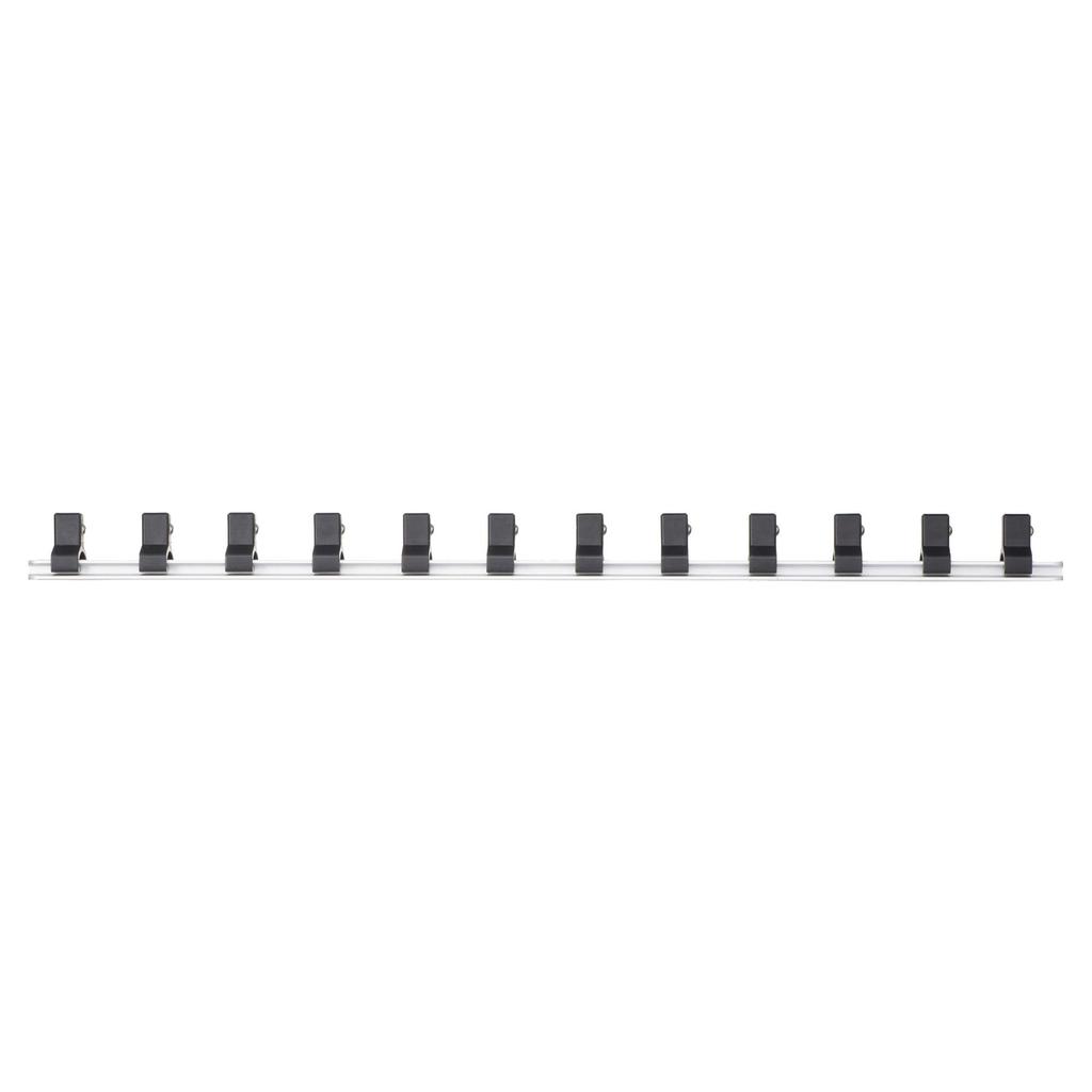 TONE Socket Holder SH1312 Drive Angle 12 Pieces (Aluminum Type) 9.5mm (3/8")