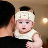 Летняя милая шапочка для мальчика с мультяшным шрифтом для родничка - Повязка на голову для новорожденного младенца