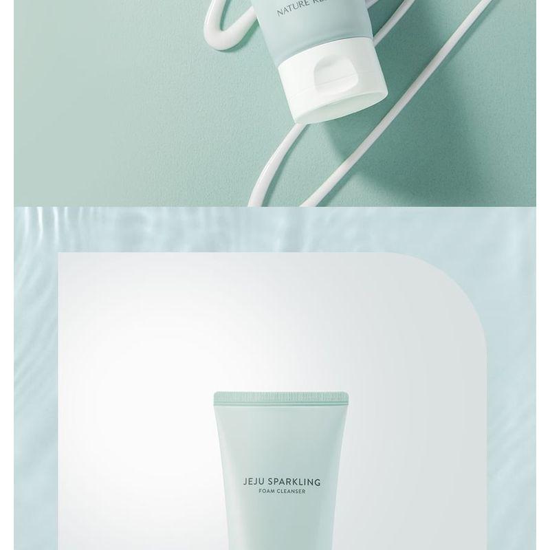 Nature Republic Пенка для умывания Jeju Sparkling Foam Cleanser Jumbo