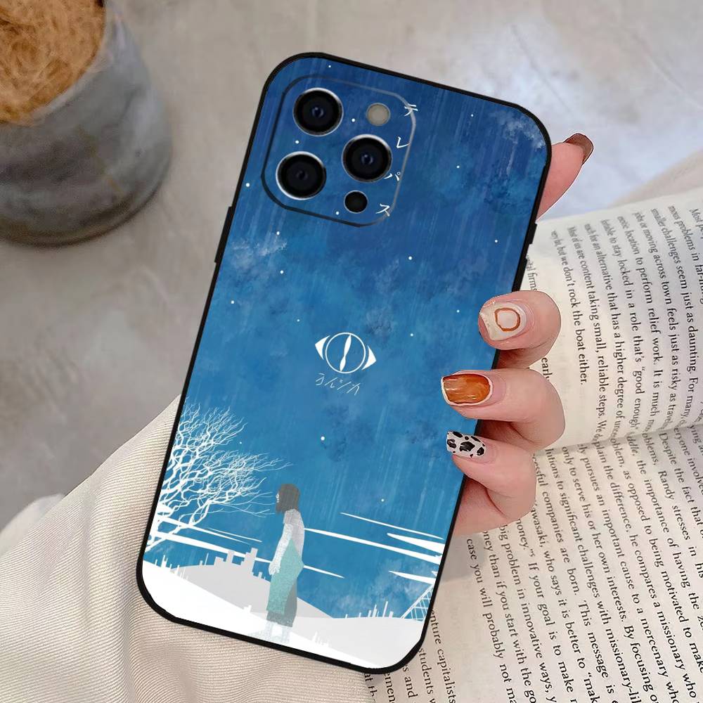 M-MUSIC Y-Yorushika S-sart Чехол для телефона Для iPhone 17, 16,15,14,13,12,11 Plus,Pro Max, Другие Мягкий черный чехол