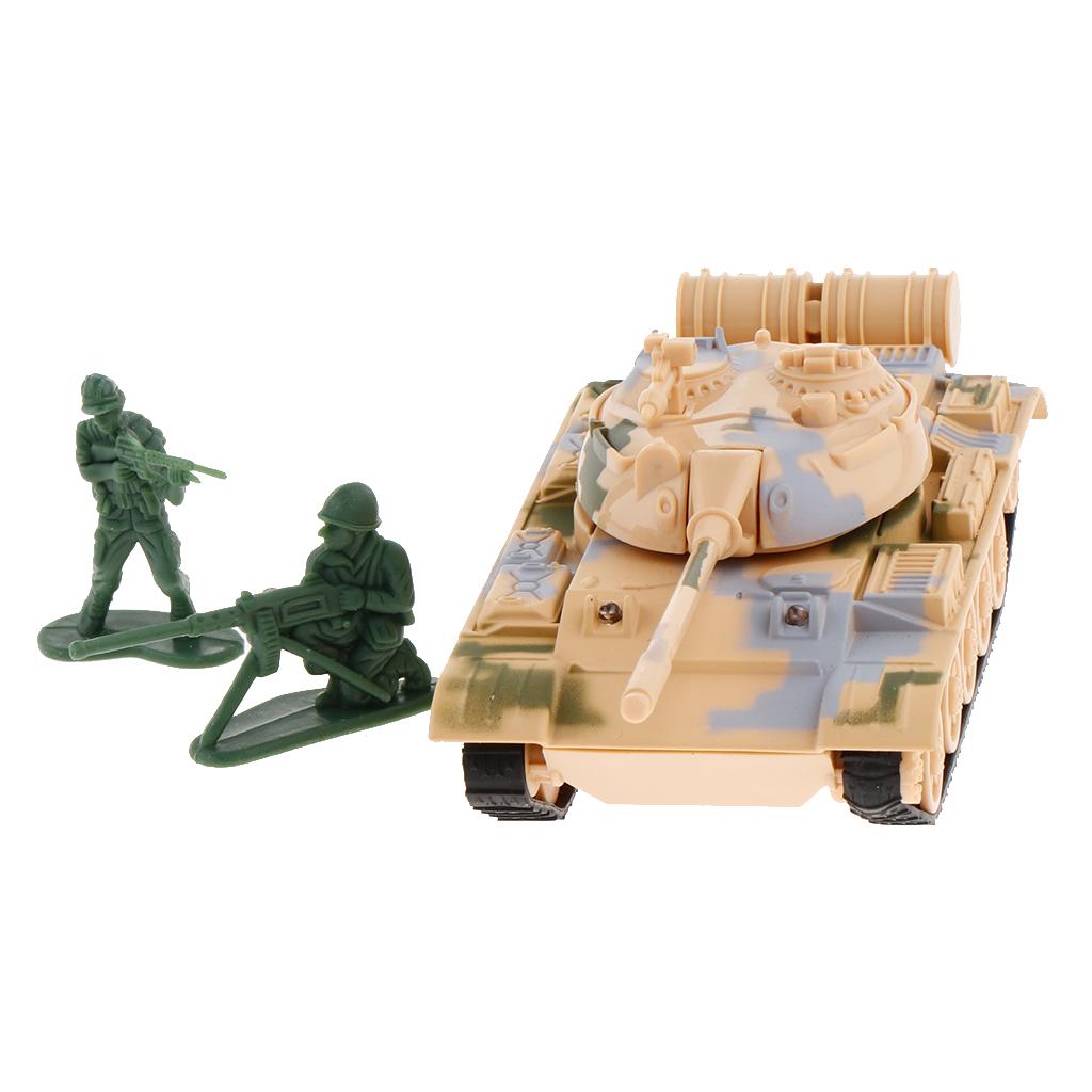 Модель основного боевого танка в масштабе 1/72, игрушка с фрикционным приводом и шестеренками