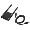 AX1800 WiFi 6 USB Adapter 2.4GHz 5GHz Dual Band WPA3 1800M USB WIFI Adapter with 2 5dBi Antennas