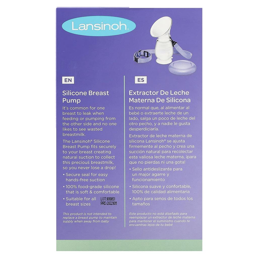 Силиконовый молокоотсос, Одинарный молокоотсос, Ремешок и Крышка