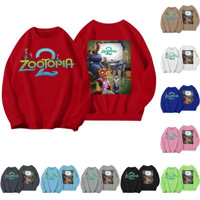 Женская модная повседневная толстовка с длинным рукавом и круглым вырезом с принтом