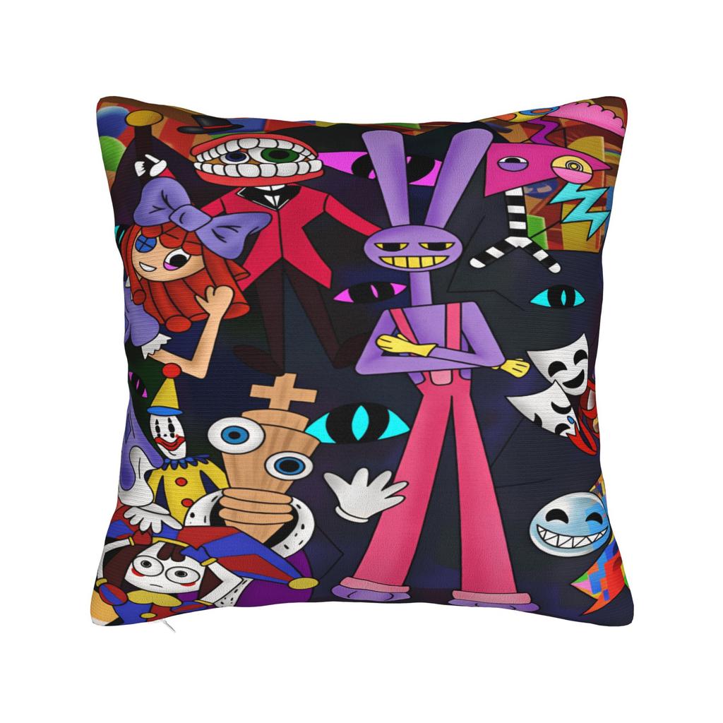 A-Amazing D-Digital C-Circus T-TADC Pillow Cover Kawaii Pillow Case For Office Car Home Decor Soft Pillowcases Birthday Gift