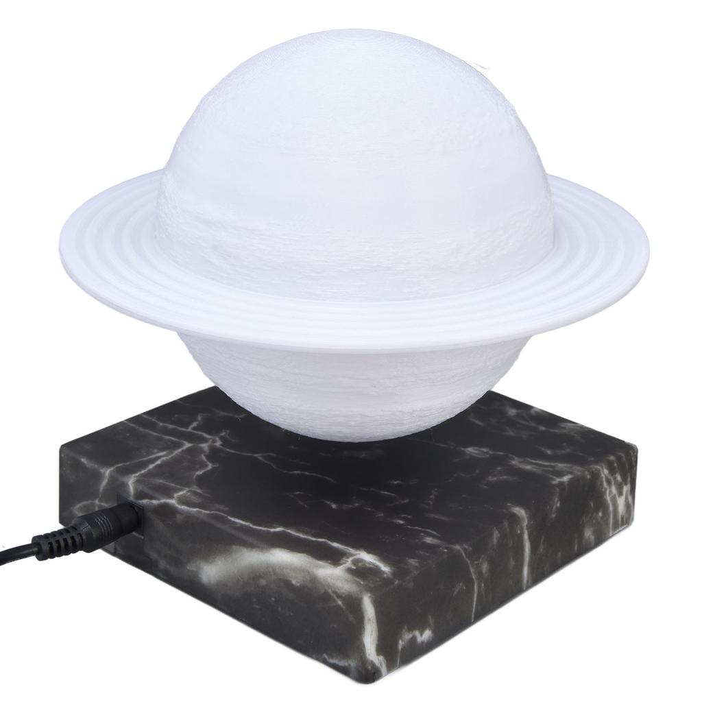 Светодиодный ночник Saturn, 3 цветовых режима, 3D-печатная магнитная левитационная лунная лампа для дома
