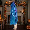 Dinosaur Cape Dragon Hooded Cloak Boy Girl Toddler Dressing Up Clothes Cosplay Halloween Costume Wizard Witch Cloak
