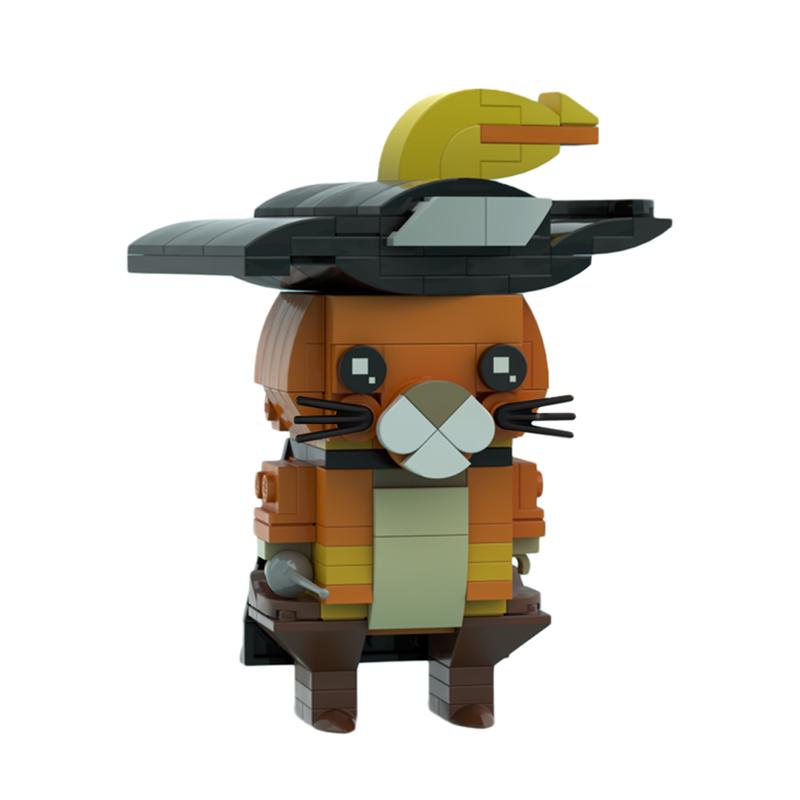 Мини-набор строительных блоков Мультяшные фигурки Персонажи Stranger Bricksheadz Коллекция Модель из кубиков Сборка Детская игрушка Подарки