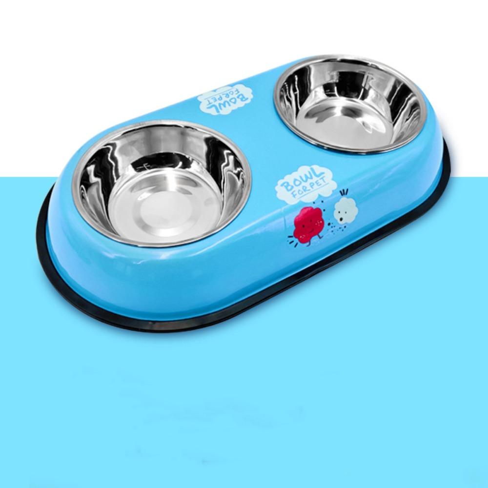 Кормушка для корма для домашних животных из нержавеющей стали, антимуравьиная миска для корма для домашних животных, многофункциональная кормушка для собак, диспенсер для кошек