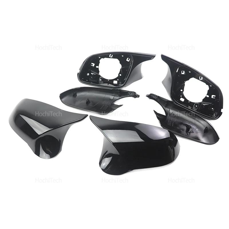 for BMW X1 3GT F20 F21 F22 F23 F30 F34 F32 F33 F36 E84 F87 I3 Black Look Replacement Rearview Side Mirror Covers Cap New Style