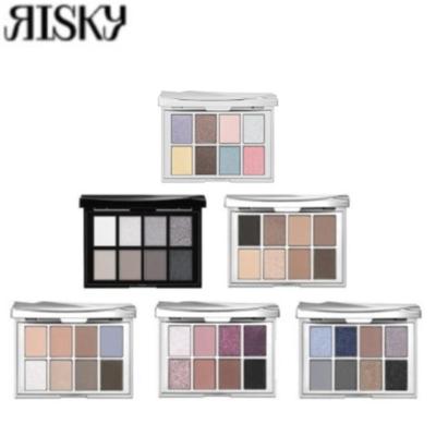 Палитра пигментных теней для век RISKY 8,5~8,8 г