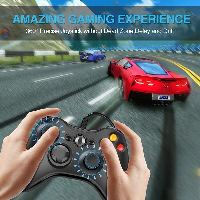 Проводной USB геймпад для консоли Xbox 360 Игровые аксессуары Джойстик Геймпад для ПК Windows 7/8/10