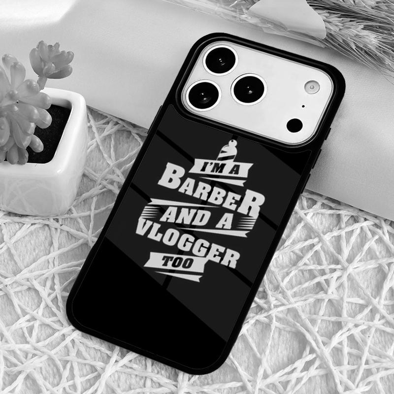 Love Barber Life Phone Case for iPhone 17 Air 16 15 11 12 14 13 Pro Max Shockproof Cover