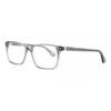 Прямоугольные очки с полной оправой серого цвета Smartbuy Collection Paolo Vl 340 008 Модные мужские очки
