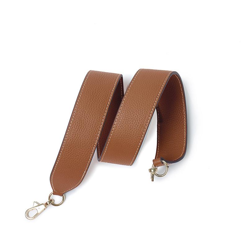 Плечевой ремень из цельной коровьей кожи первого слоя, наплечный ремень из натуральной кожи, сумка H, одно плечо, подмышечный ремень, широкий плечевой ремень.