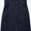 2025 Spring/Summer Women's Elegant Sleeveless Lapel Dress - Slim Fit