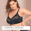 European and American Plus Size Bra Without Rims Lace Large Cup Thin Underwear
