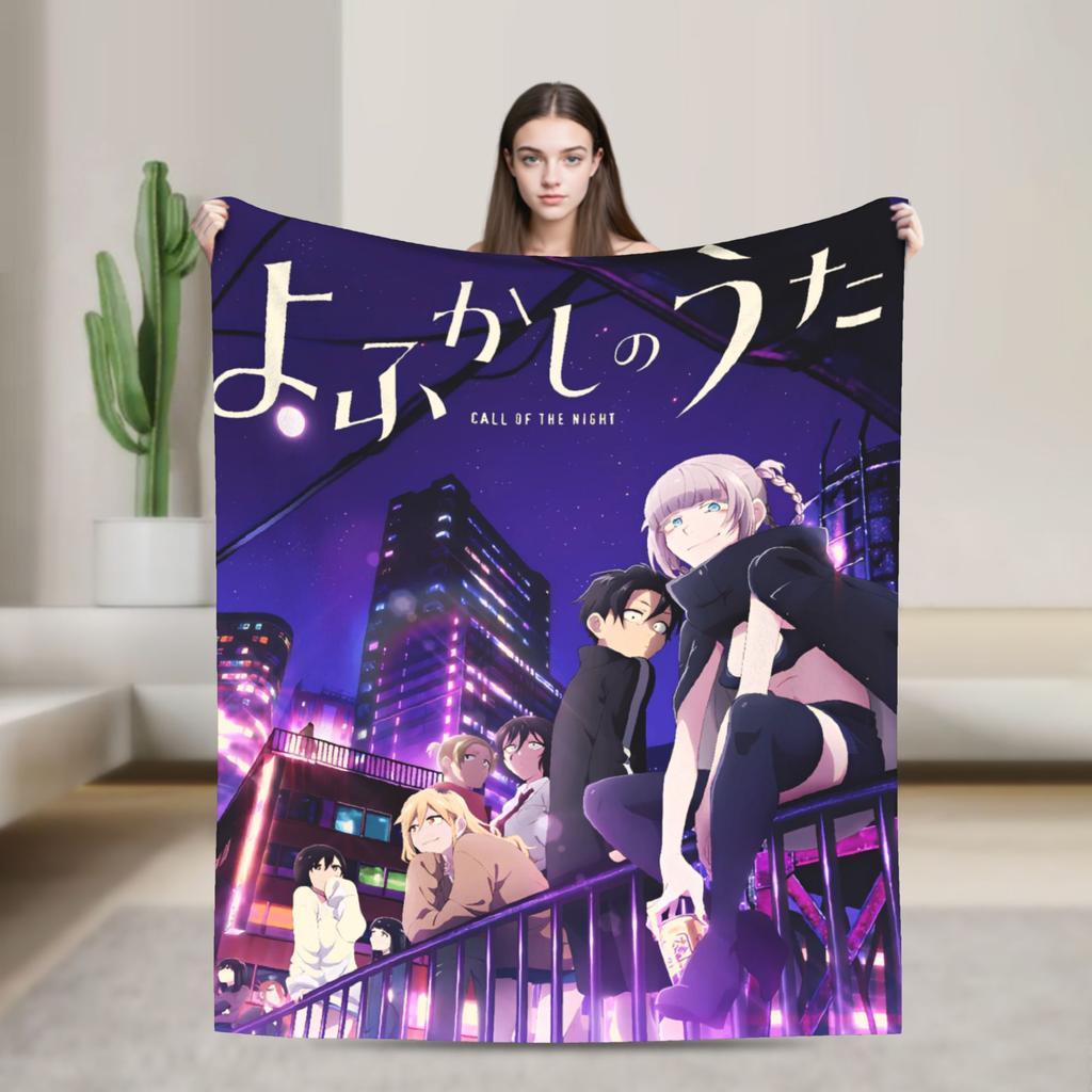 Call of the Night Mange Blanket Quality Warm Bedding Throws Winter Picnic Bedroom Funny Bedspread