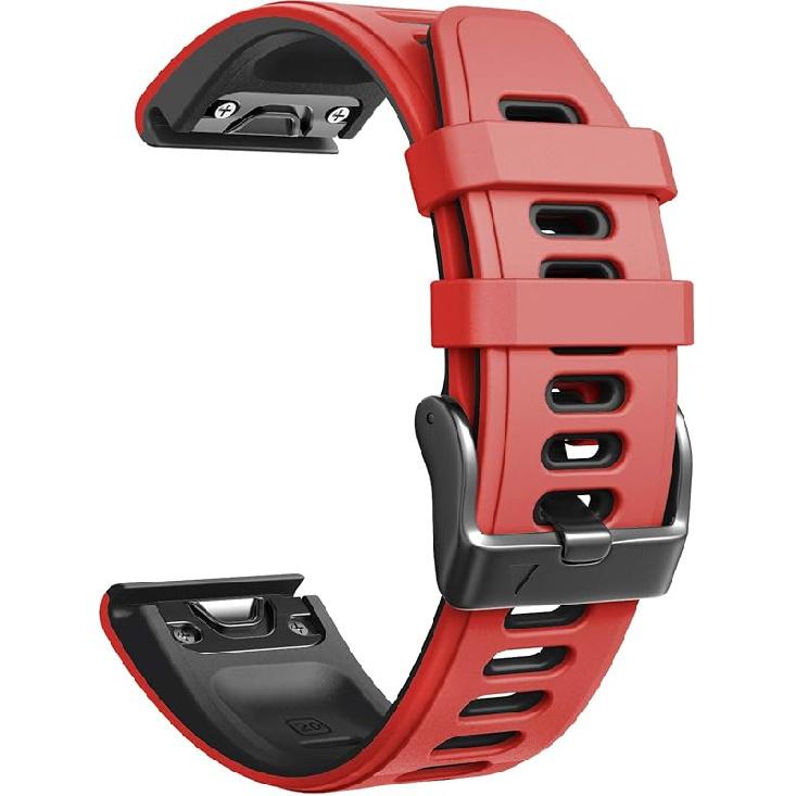 NotoCity Compatible with Fenix 6S Pro watchbans for Fenix 6S/Fenix 7S/Fenix 5S / 5S Plus/D2 Delta S Smartwatch (White-black)