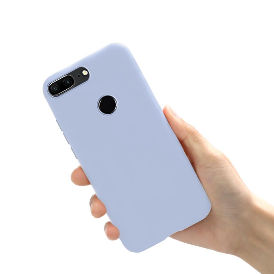 For Huawei Honor 9 Lite Case Matte Soft Silicone Phone Case for Huawei Honor 9Lite Case on Honor 9 Lite Back Cover Bumper Fundas