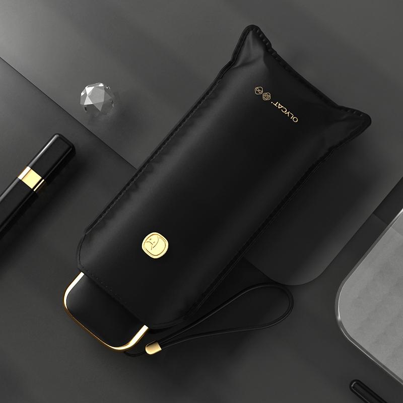 Olycat плоский милый мини-зонт для телефона для женщин, УФ-летние зонтики, портативный уличный карманный зонтик от солнца для