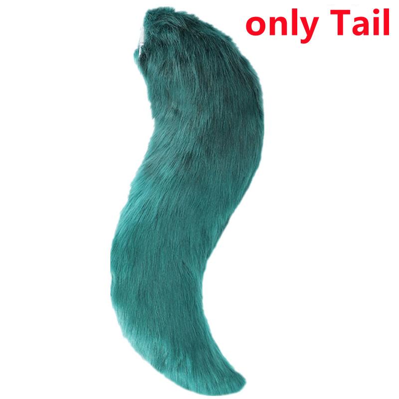 Игра Тигнари Косплей Костюм Хвост с ушками Аксессуары Хэллоуин Карнавальная одежда Аниме