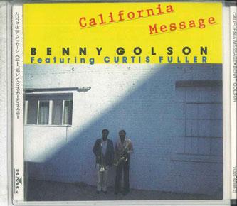 CD BENNY GOLSON, CURTIS FULLER - California Message BVC7395 BMG Japan Jazz Used