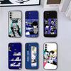 Аниме B-Blue L-Lock Чехол для телефона для Samsung Galaxy A73,A72,A71,A70,A53,A52,A51,Мягкий силиконовый черный чехол