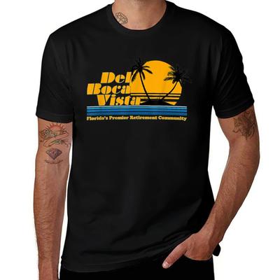 Смешная футболка с дизайном для дома престарелых Del Boca Vista футболка мужская роскошная базовая футболка Футболка