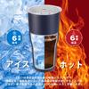 HAUSHOF 530ml Stainless Steel Tumbler with Straw and Lid, Coffee Cup, Water Bottle, Mug, Coffee Tumbler, Double-Walled Wall, Vacuum Insulated,