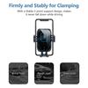 360° Automatic Clamping 10W Qi Wireless Fast Car Charger  Mount Air Vent Cell Phone Holder With Build-in Battery
