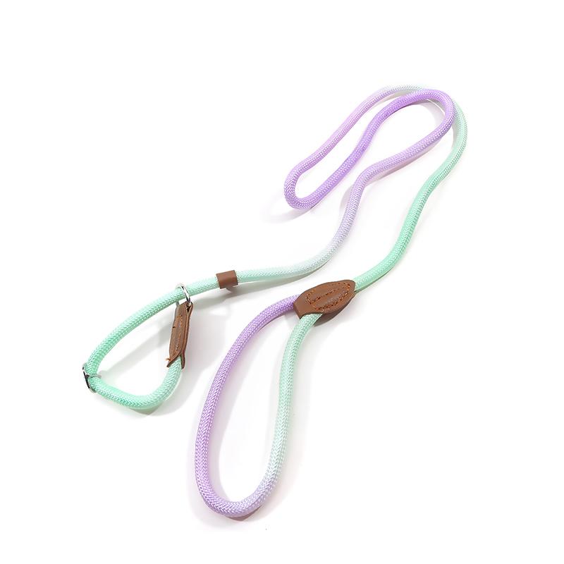 Поводок для бега домашних животных на открытом воздухе, удобная защитная веревка, утолщенный регулируемый поводок для прогулок с собакой, круглый поводок