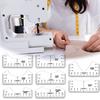8 Pcs T-Shirt Ruler Guide V Neck Alignment Tool To Center Designs Measurement