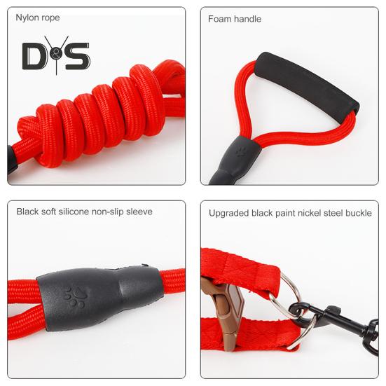 Шлейка для собак с поводком, жилет для дрессировки собак, поводок с мягкой ручкой, принадлежности для домашних животных для маленьких и средних собак и кошек