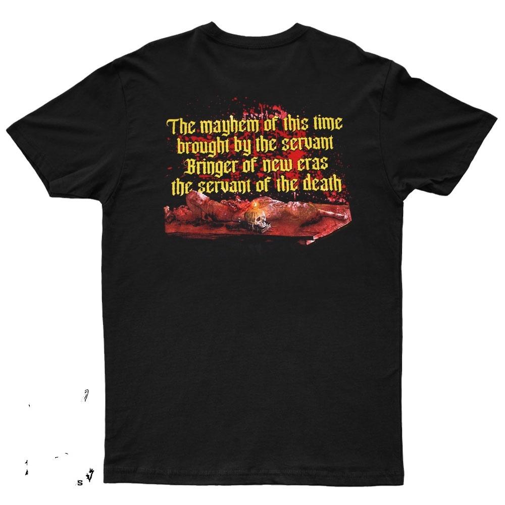 2025 Новый SINISTER - Постапокалиптический Слуга Печатный Унисекс Уличная Мода Тренд Короткий Рукав Чистый Хлопок Круглый Вырез