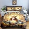 Golden celestial portrait Bedding Duvet cover sets Duvet covers Pillowcases gifts (1 * Duvet Cover 2 * Pillowcases, without duvet insert)