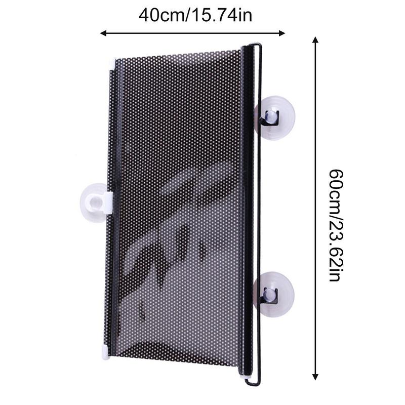 Выдвижной солнцезащитный козырек для окон автомобиля, шторы для автомобиля, блокирующие тепло и УФ-лучи, защита от бликов, солнцезащитный козырек для автомобиля