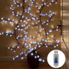 1PC 96LEDs Cherry Blossom Branch Lights,8 Modes USB Powered Decoration Night Lights,Ideal Light Strings For Room Wall Decor