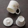Jade Porcelain Tea Infuser Cup Set