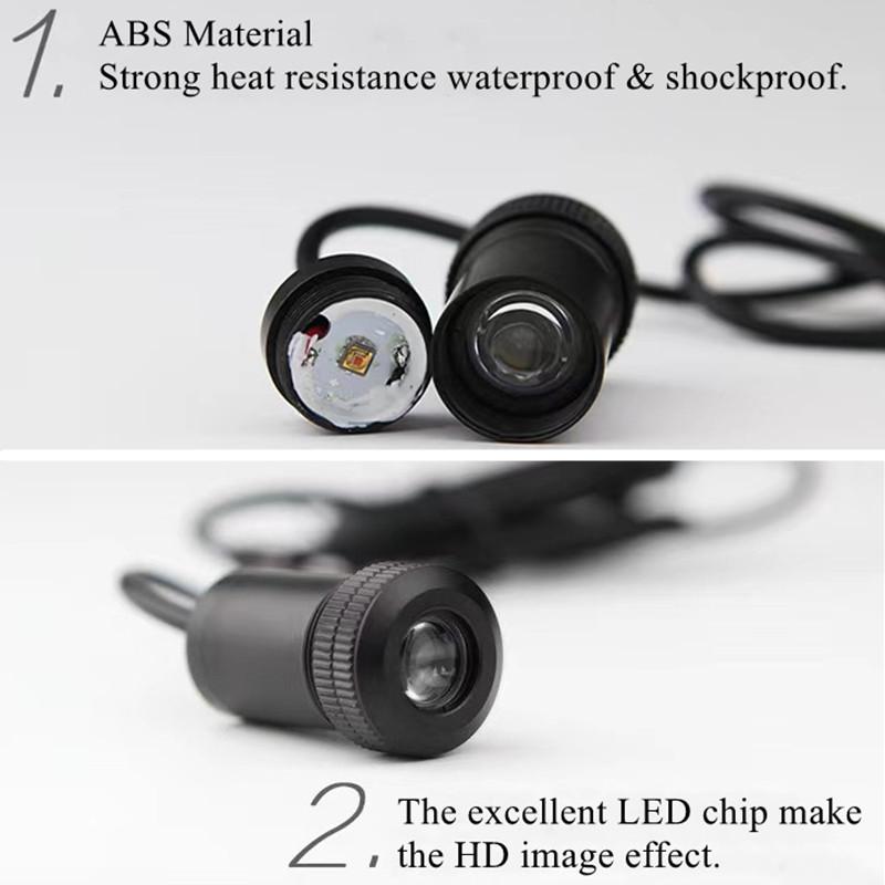 2 шт., проектор для дверей автомобиля, логотип, проектор для Mazda 3 BL, для Scania, логотип для Lada Niva Granta, призрачный теневой свет, лазерный любезно предоставлен