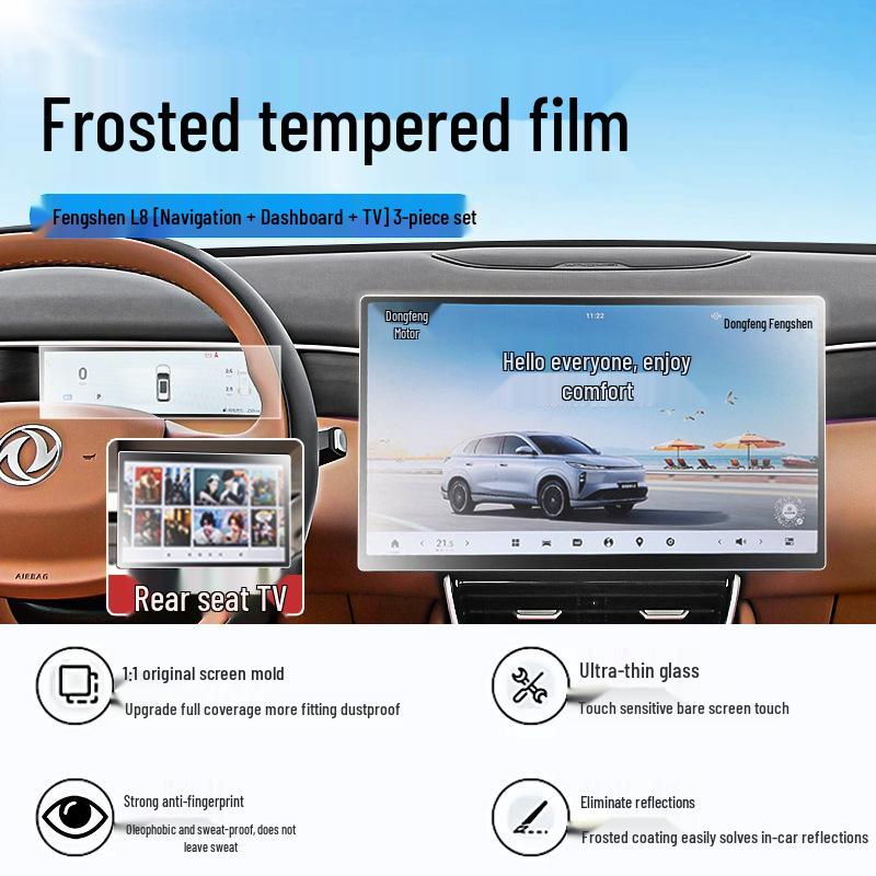 Защитная пленка для экрана навигации Dongfeng Fengshen L8