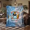Фланелевое одеяло с принтом футбольного клуба Coventry City, мягкое, теплое, плед для дивана, кровати, для дома, офиса, спальни