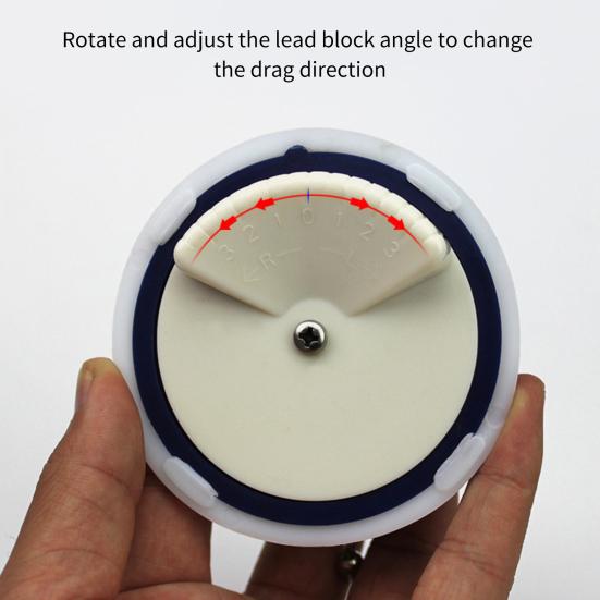 Пластиковый дипси дайвер направленный круглой формы регулируемый угол диск дипси дайвер рыболовные аксессуары