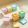 Silicone Baby Food Freezer Tray 6 Grid Puree Container Durable Ice Cube Tray  Fruit